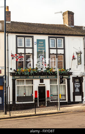 The Post office Vaults pub at Burslem Stoke on Trent Staffordshire ...