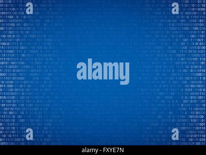 Binary Code Background Stock Vector