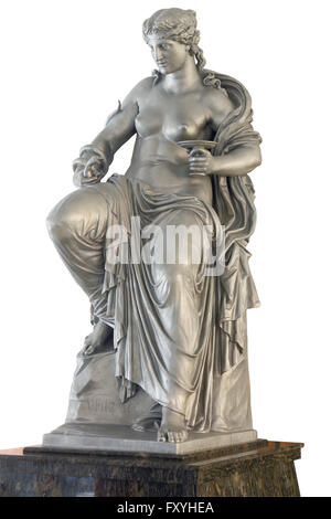 Hygieia statue, goddess of health and patroness of pharmacy, White Columns, Karlovy Vary, Karlovy Vary, Western Bohemia Stock Photo