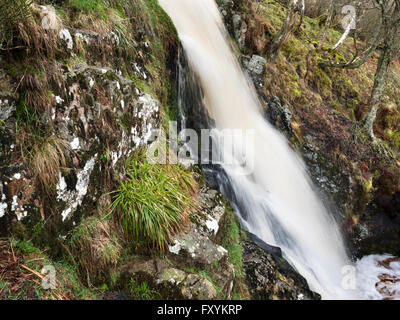 Linhope Spout in the Ingram Valley Northumberland National Park England Stock Photo