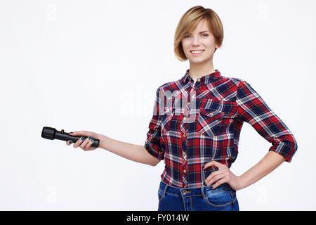 Happy woman portrait Stock Photo