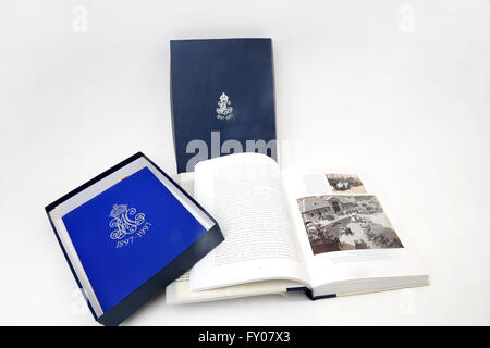 Book On The Motoring Century 1897 - 1997 The Story Of  The Royal Automobile Club (RAC) Stock Photo