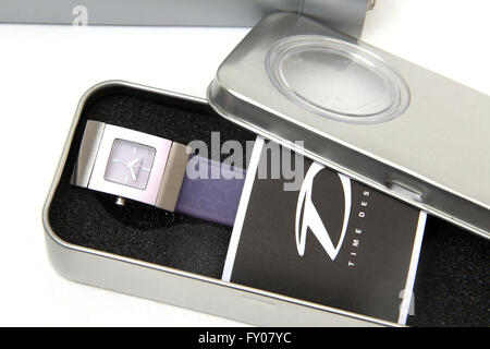 Time Design Silicon Jelly Watch Stock Photo