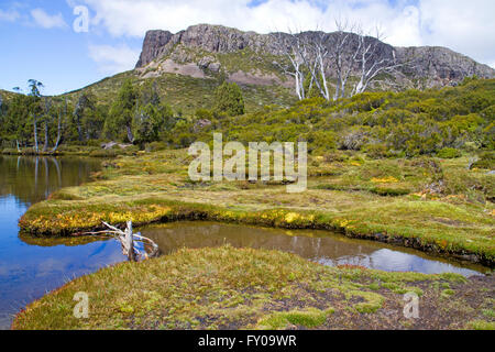 Pool of Bethesda and Solomons Throne  in Walls of Jerusalem National Park Stock Photo