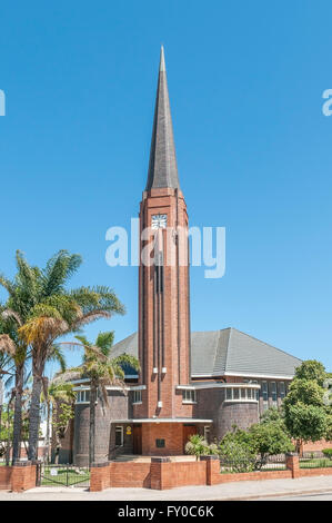 HUMANSDORP, SOUTH AFRICA - FEBRUARY 28, 2016:  The Dutch Reformed Church Humansdorp, built in the Byzantine architectural style Stock Photo