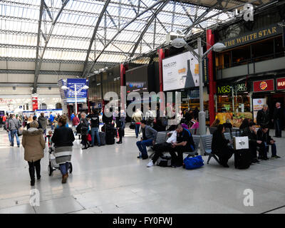 Lime Street Station Liverpool Stock Photo