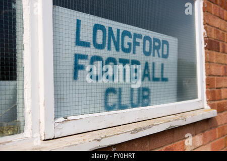 Stuart Pearce, ex of Nottingham Forest and England, makes his debut for struggling football team Longford FC 12.3.16 - Longford Have played 22, lost 22, goal difference minus 190. TODAY LONGFORD LOST 1-0 TO WOTTON ROVERS . Stock Photo