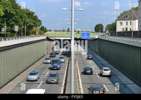 Flughafentunnel, Tegel, Reinickendorf, Berlin, Deutschland Stock Photo