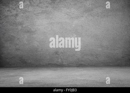 old grungy texture, grey concrete wall Stock Photo