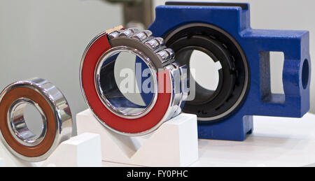 kind of physical geometric cut roller bearing rotation Stock Photo