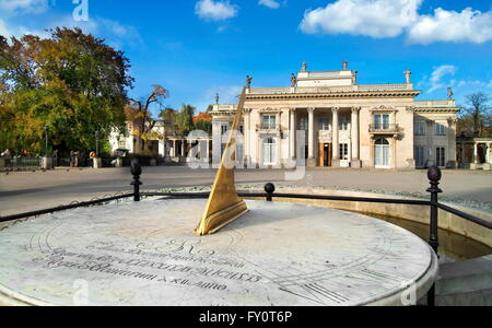 Lazienki Royal Palace (Palece on the Water), Warsaw, Poland Stock Photo