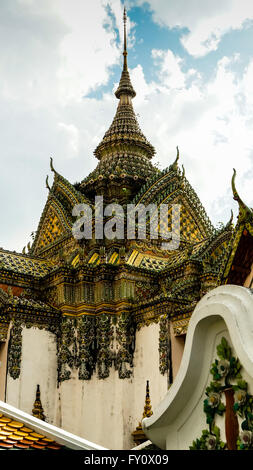 Phra Mondob at Wat Pho in Phra Nakhon District close-up Stock Photo