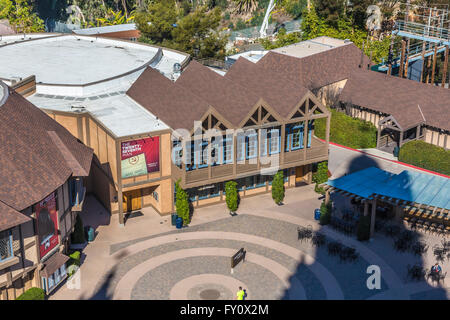 old globe plaza in balboa park, san diego ca us Stock Photo