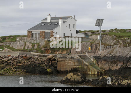 Modern house on Rutland Island near Burtonport  . Stock Photo