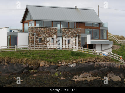 Modern house on Rutland Island near Burtonport  . Stock Photo