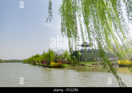 Yangzhou in the Spring Stock Photo