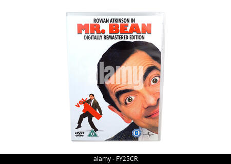 BARCELONA, SPAIN - DEC 27, 2014: Mr. Bean, British television programme series written by and starring Rowan Atkinson. Stock Photo