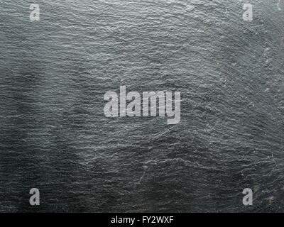 Graphite plank. Macro picture of natural slate background. Stock Photo