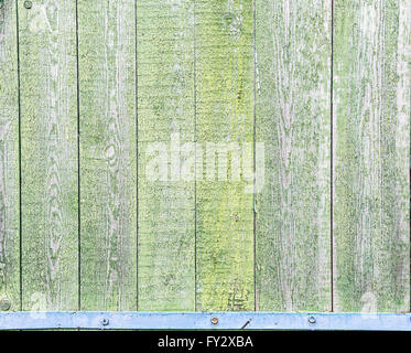 Aged green wooden background. Picture of wooden structure. Stock Photo