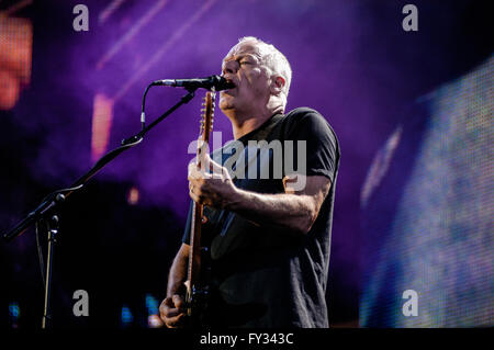 Pink Floyd, Live 8  at Hyde Park, London. 2 July 2005 Stock Photo