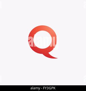 Letter Q logo icon design template elements vector Stock Vector