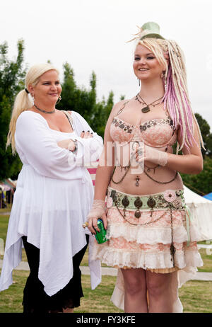 Participants dressed in costumes at the Las Vegas Pirate Fest  at Lorenzi Park April 8-9-10, 2016 Stock Photo