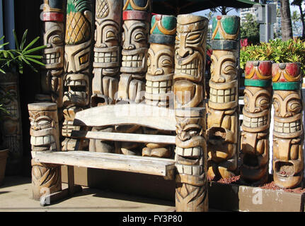 Polynesian Art Stock Photo