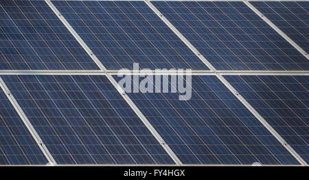 Solar panel usable as background. Stock Photo
