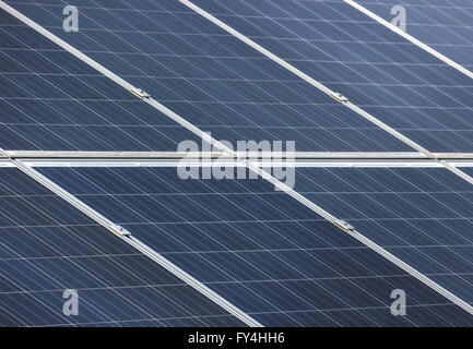 Solar panel usable as background. Stock Photo