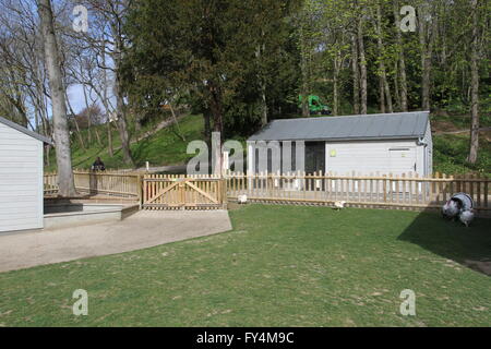 Little farm in Parc de la Perraudière Saint-Cyr-sur-Loire France April ...