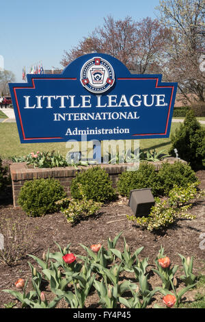 Little League Baseball and Softball International Headquarters, Williamsport, Pennsylvania, USA Stock Photo