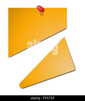 Sticky Note Half white sticky note with copy space Stock Photo - Alamy