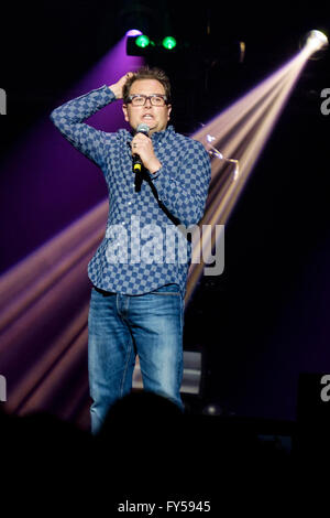 Teenage Cancer Trust Comedy Night on 19/04/2016 at Royal Albert Hall, London. Pictured: Alan Carr. Picture by Julie Edwards Stock Photo