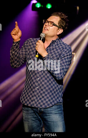 Teenage Cancer Trust Comedy Night on 19/04/2016 at Royal Albert Hall, London. Pictured: Alan Carr. Picture by Julie Edwards Stock Photo