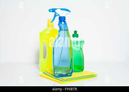 Spring cleaning Stock Photo
