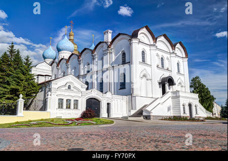 Annunciation Cathedral in Kazan Kremlin Stock Photo