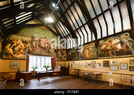 Lady Waterford Hall, formally the village school, Ford, Northumberland Stock Photo