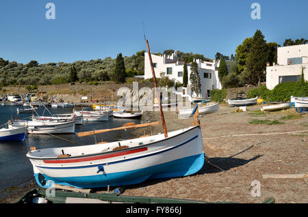 Port Lligat in Spain Stock Photo