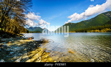 Alouette Lake in Golden Ears Provincial Park in the Coastal Mountain Range in British Columbia, Canada Stock Photo