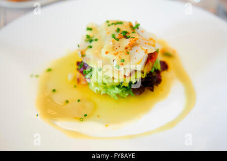 Codfish Salad Stock Photo