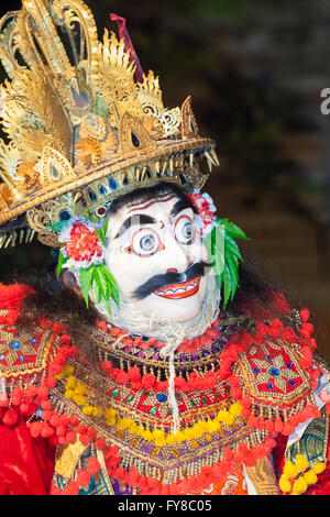 Legong dance performed by Bina Remaja troupe, Ubud palace, Bali, Indonesia Stock Photo