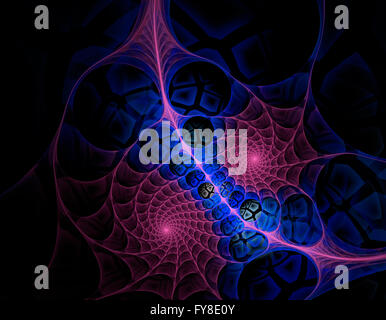 Abstract fractal illustration for modern creative design Stock Photo