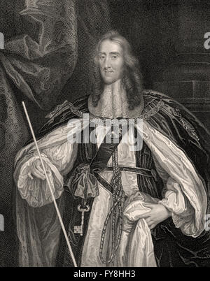 Edward Montagu, 2nd Earl of Manchester, 1602-1671, an important commander of Parliamentary forces in the First English Civil War Stock Photo