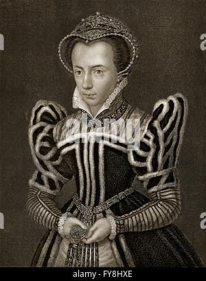 Mary I, 1516-1558, the Queen of England and Ireland Stock Photo