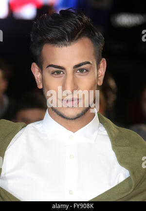 March 15, 2016 - Junaid Ahmed attending 'The Pass' UK Premiere at Odeon, Leicester Square in London, UK. Stock Photo