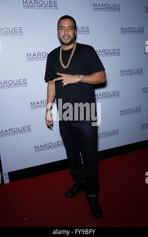 Las Vegas, NV, USA. 23rd Apr, 2016. French Montana in attendance for Make That Cash Cash at Marquee Nightclub, The Cosmopolitan of Las Vegas, Las Vegas, NV April 23, 2016. Credit:  MORA/Everett Collection/Alamy Live News Stock Photo