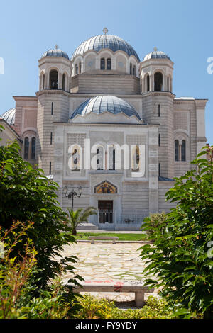 Serbian Orthodox Church Saint Spyridon Church, Piazza Sant Antonio, Trieste, Friuli-Venezia Giulia, Italy Stock Photo