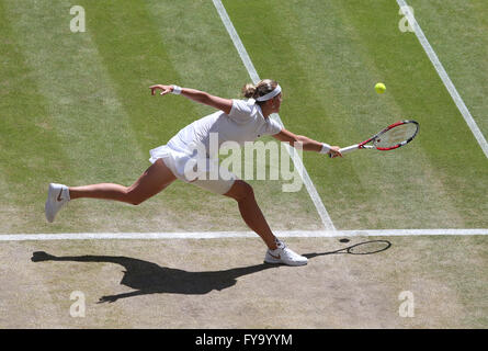Petra Kvitova, CZE, 2014 Wimbledon Championships, AELTC, ITF Grand Slam Tennis Tournament, London, England, United Kingdom Stock Photo