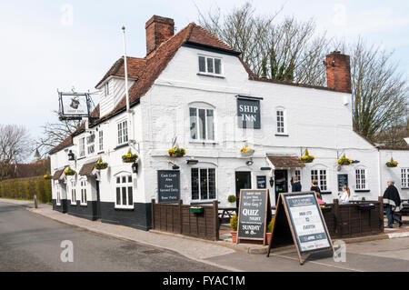 The Ship Inn Public house in Conyer Kent England UK Stock Photo - Alamy