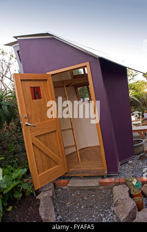 Artist Jane Tarasun's wooden folly sheds for gardens.a UK garden ...